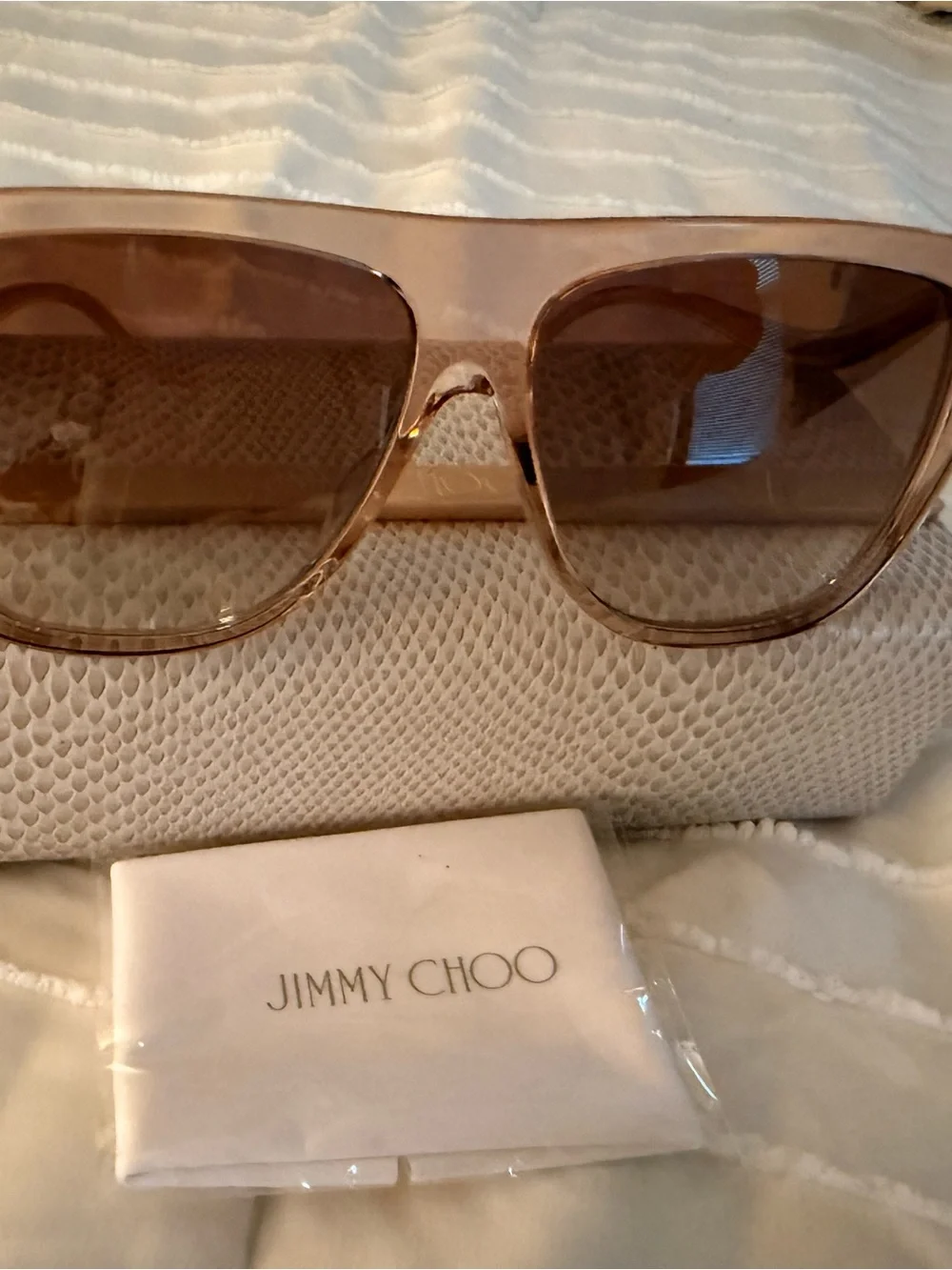 Jimmy Choo Women's Brown Tinted Sunglasses